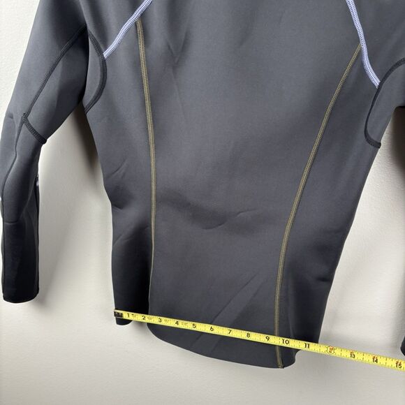 PrAna Women long Sleeve Wet Jacket Suit Black Shortie Neoprene Sz Medium ZIP Up - Picture 12 of 12